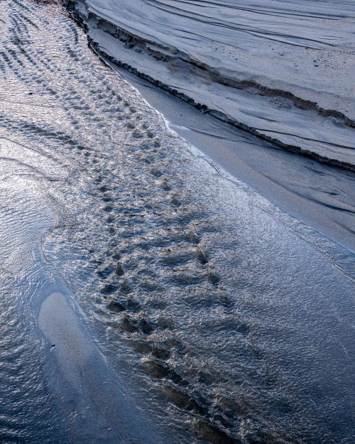 Sennen Stream, photograph by Jason Prince. Photographed in Sennen, Cornwall, England.